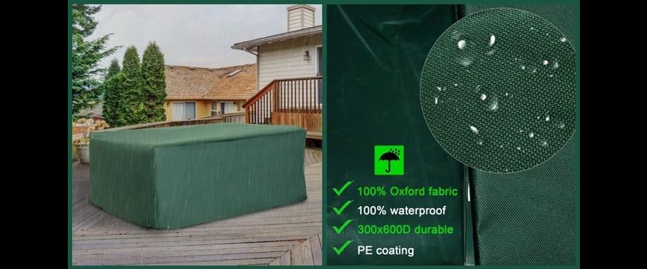 Why We Use Oxford Fabric For Garden Furniture Covers