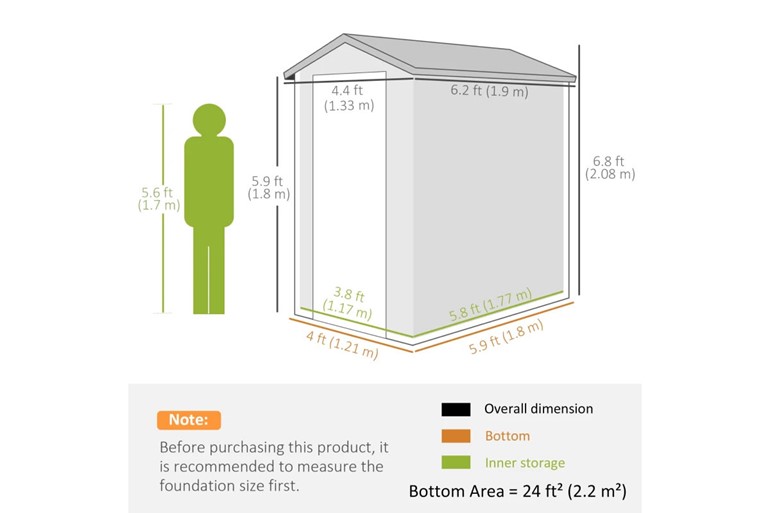 Rowland Garden Storage Shed