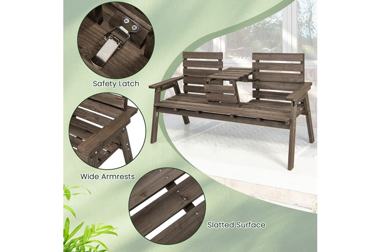 Torver 2-3 Seater Garden Bench
