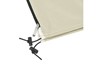 Beige PVC Garden Parasol Furniture Cover - H220cm x W56cm x D56cm