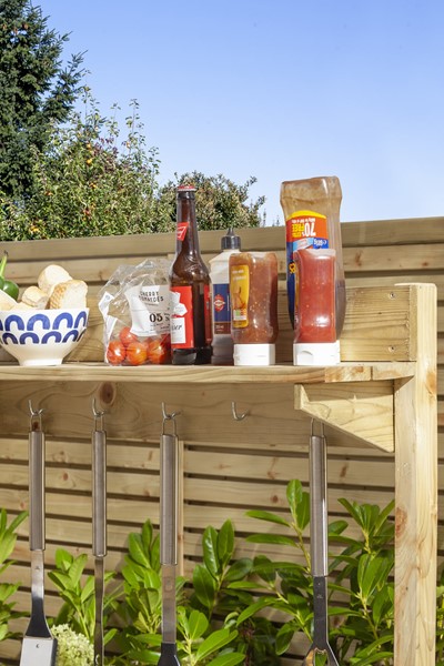 Hilcot Barbecue Server