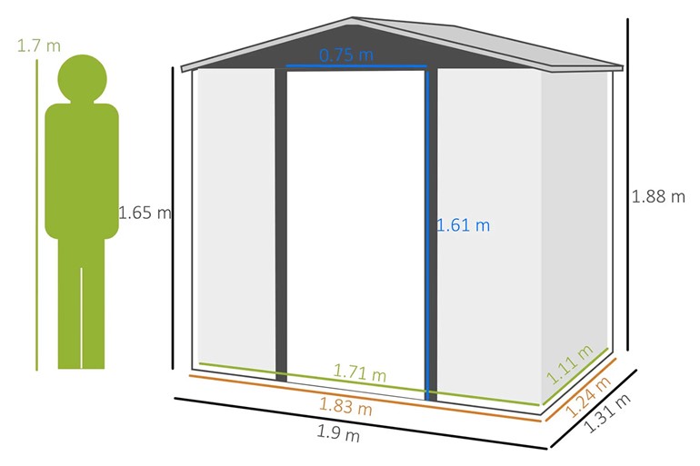 Elmfield Metal Shed