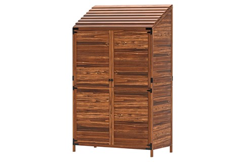 Marshfield Brown Wooden Storage Shed