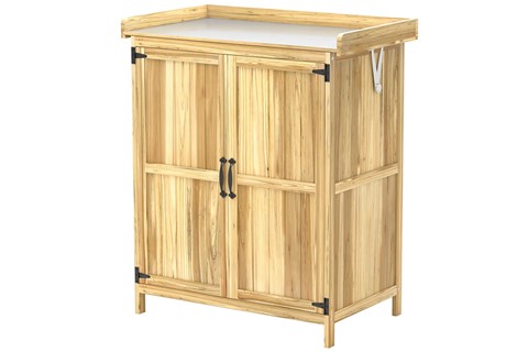 Oakfield Natural Wooden Storage Shed