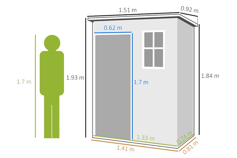 Silverlake Garden Storage Shed