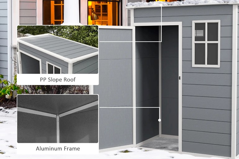 Silverlake Garden Storage Shed