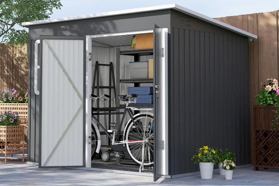 Rivershore Metal Shed