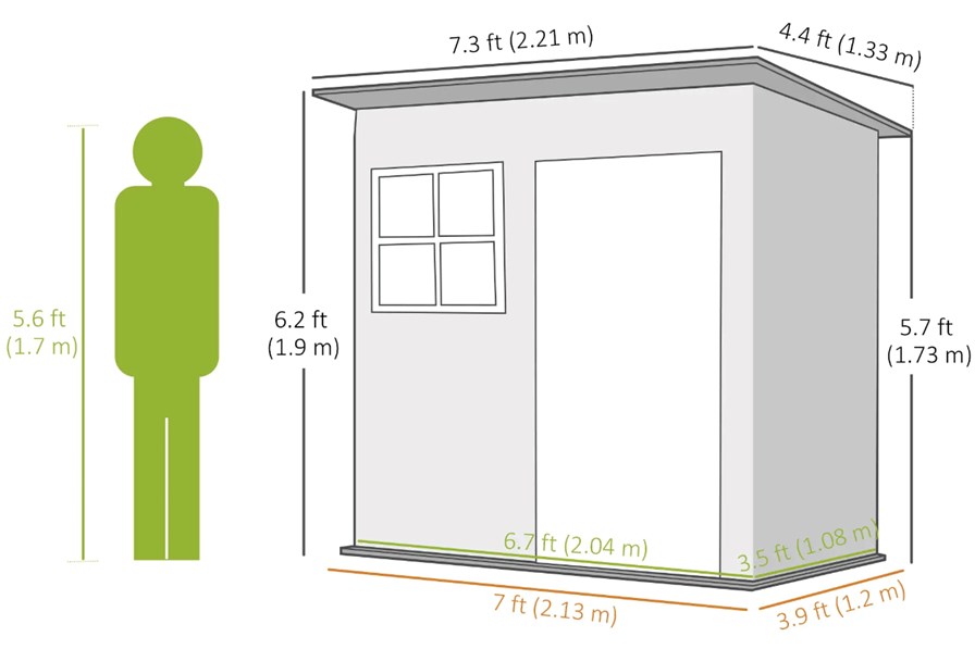 Windmere Metal Shed