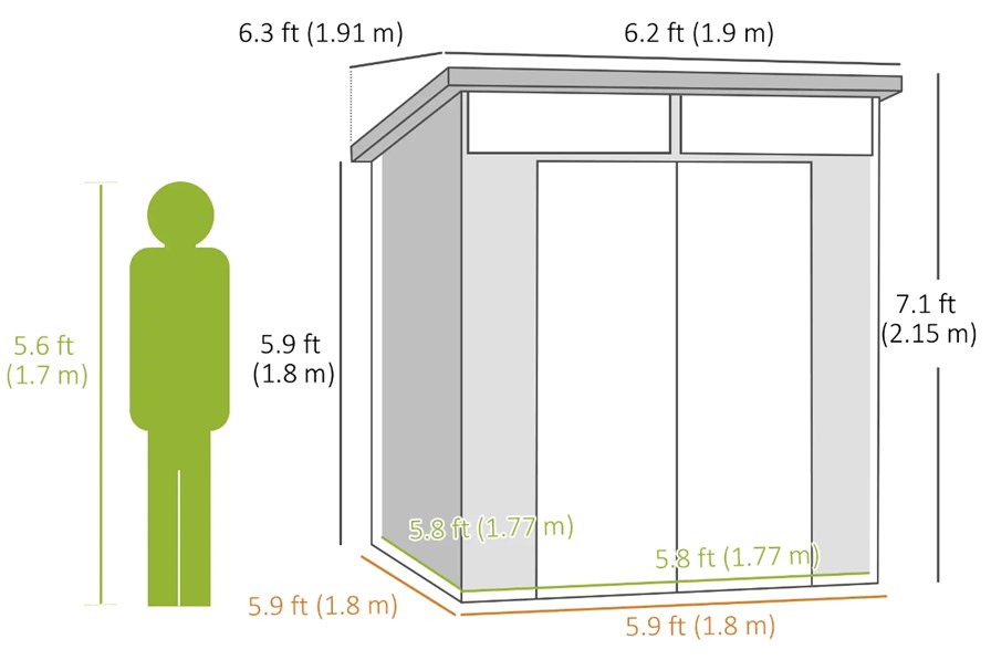 Hazelbrook Garden Storage Shed