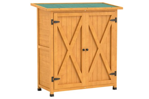 Ryde Natural Compact Wooden Storage Shed