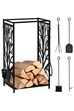 Dusk Firewood Storage