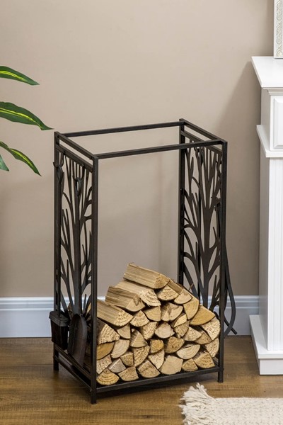 Dusk Firewood Storage