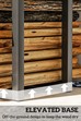 Cinder Firewood Storage