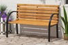 Poppy Garden Bench