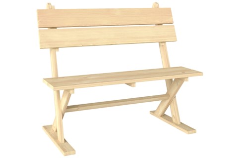 Autumn Garden Bench