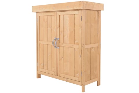 Lakeshore Burlywood Garden Storage Shed