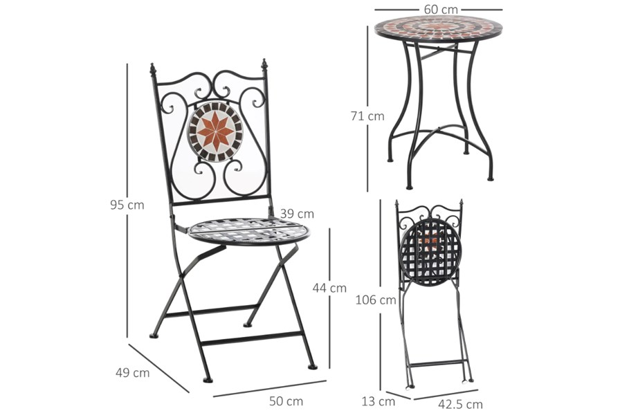Satori 2 Seater Bistro Set