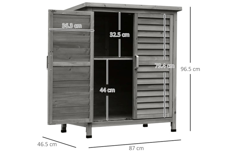 Hillcrest Garden Storage Shed