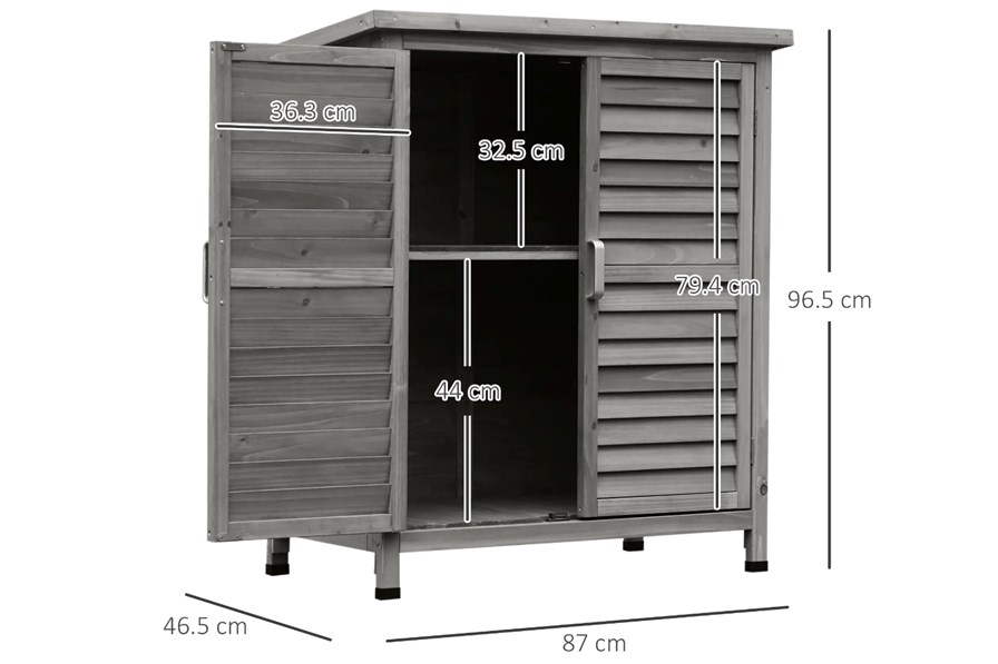 Hillcrest Garden Storage Shed