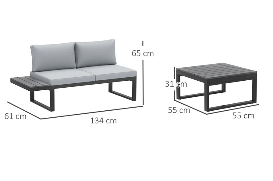Tali Corner Patio Sofa Set