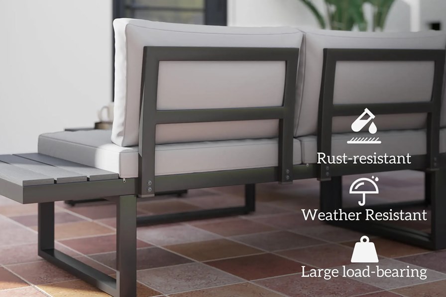 Tali Corner Patio Sofa Set