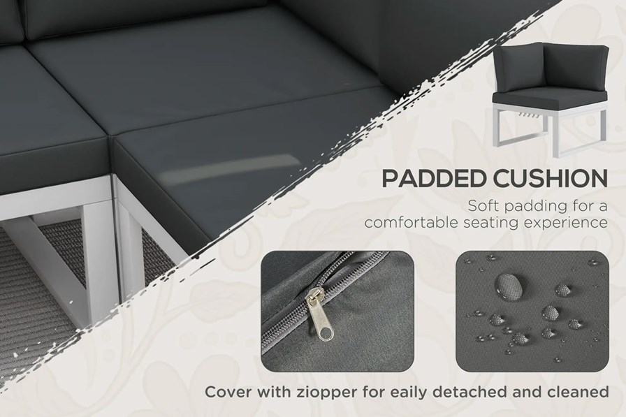 Tali Corner Patio Sofa Set