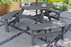 Willow Wooden Picnic Bench