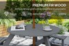 Willow Wooden Picnic Bench
