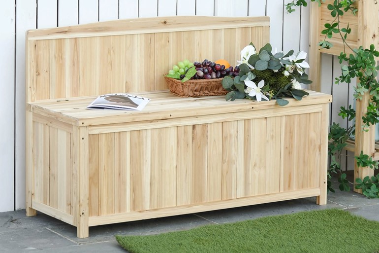 Fawn Wooden Storage Bench