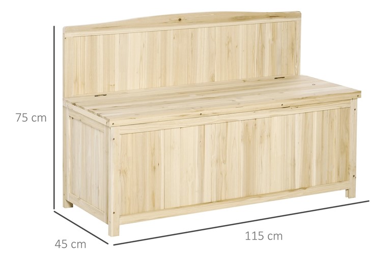 Fawn Wooden Storage Bench