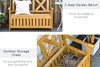 Scarlett Wooden Storage Bench