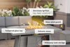 Alia Rattan Furniture Set