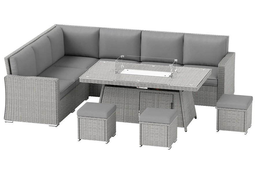 Alia Rattan Furniture Set