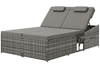 Dubai Rattan Double Sun Lounger
