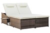 Dubai Rattan Double Sun Lounger