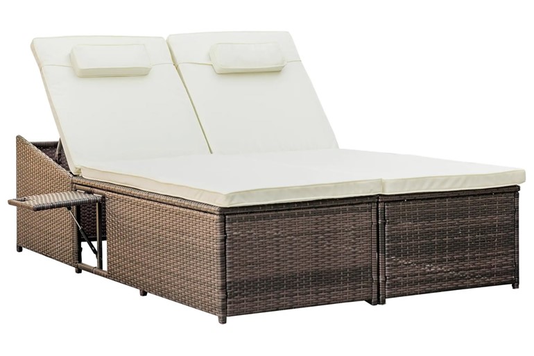 Dubai Rattan Double Sun Lounger