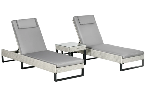 Amari Grey Recliner Set