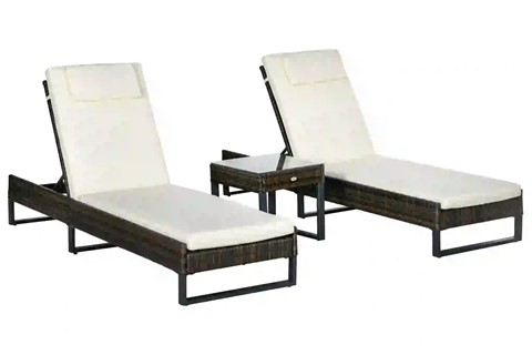 Amari Brown Recliner Set