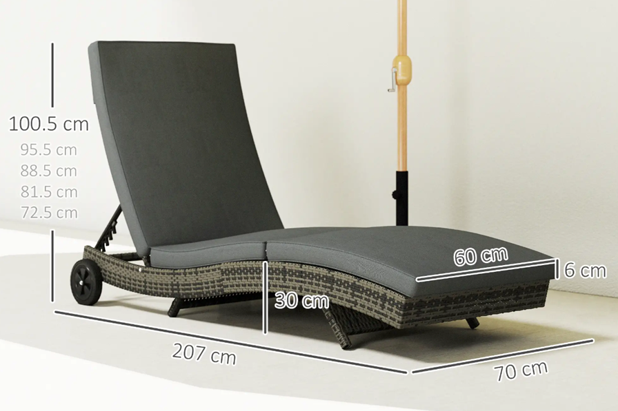 Kiva Adjustable Sun Lounger
