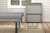Ayla Adjustable Sun Lounger