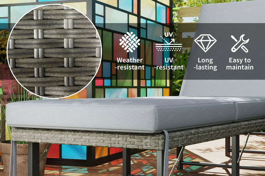 Ayla Adjustable Sun Lounger