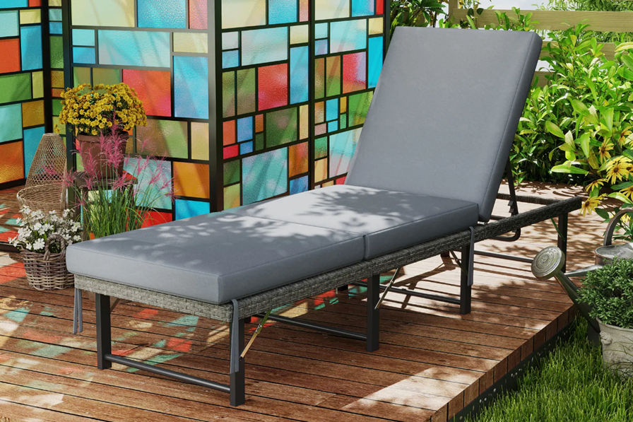 Ayla Adjustable Sun Lounger