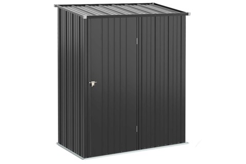 Lakeview Black Metal Shed