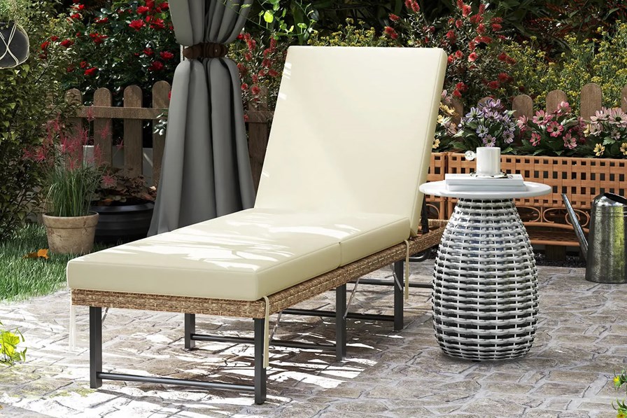 Ayla Adjustable Sun Lounger