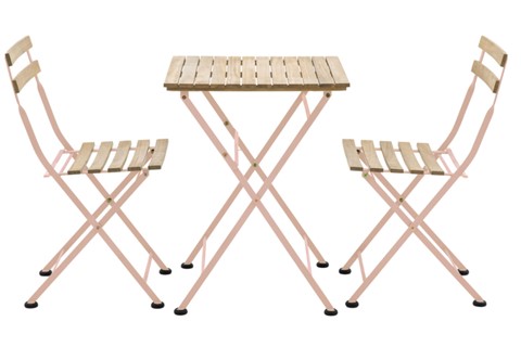Ronda Bistro Set - Pink