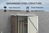 Wakefield Steel Storage Shed
