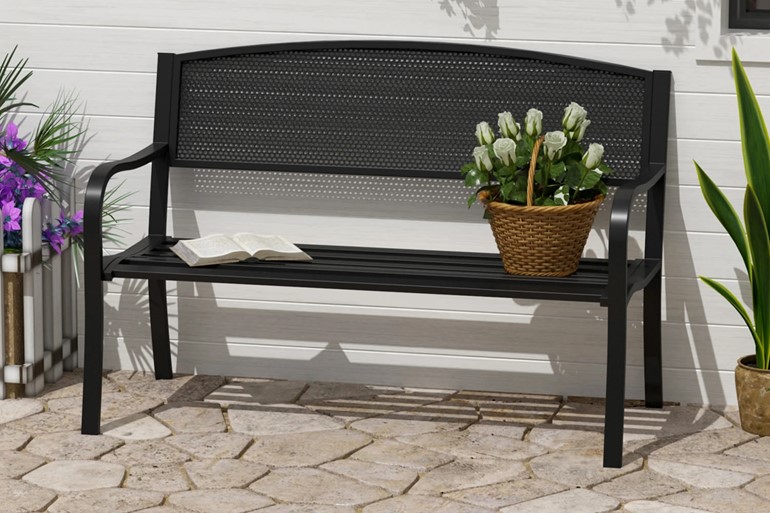 Addington 2-Seater Metal Garden Bench