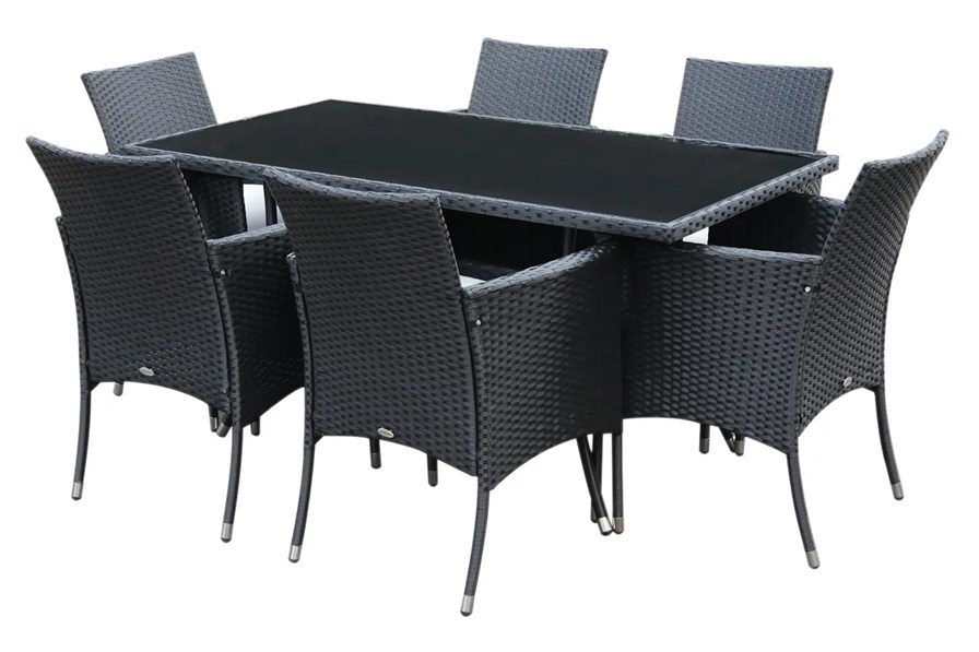 Selena Rattan Patio Set