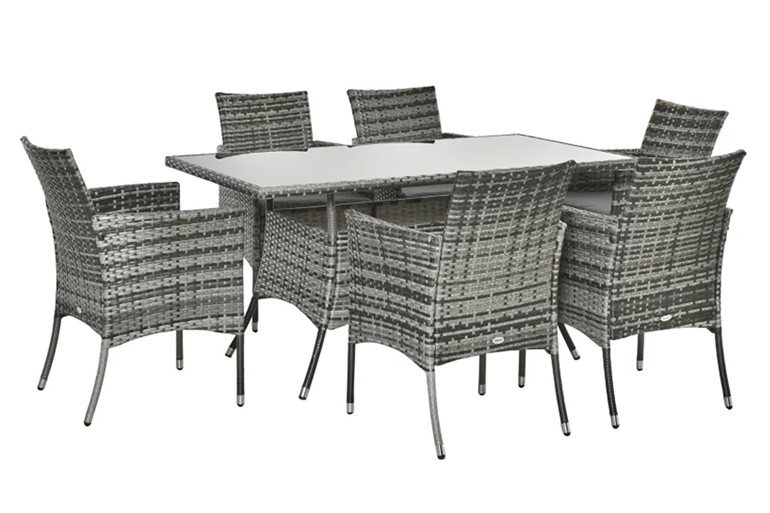Selena Rattan Patio Set