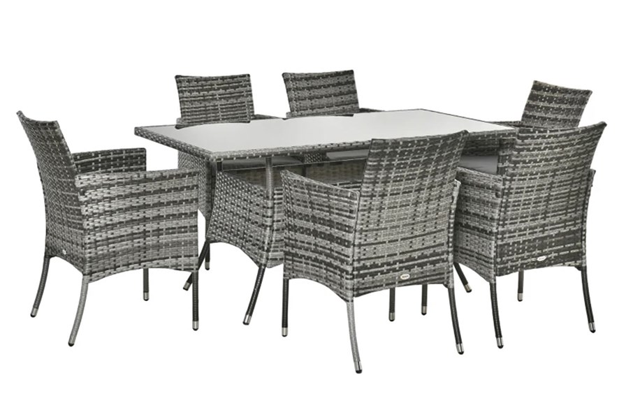 Selena Rattan Patio Set